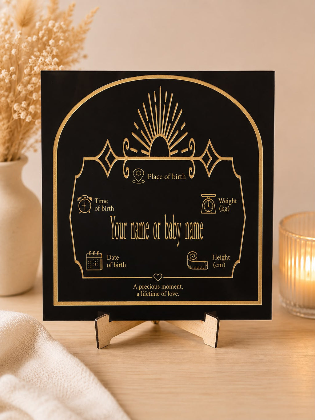 Personalized  Acrylic Nursery Decor
