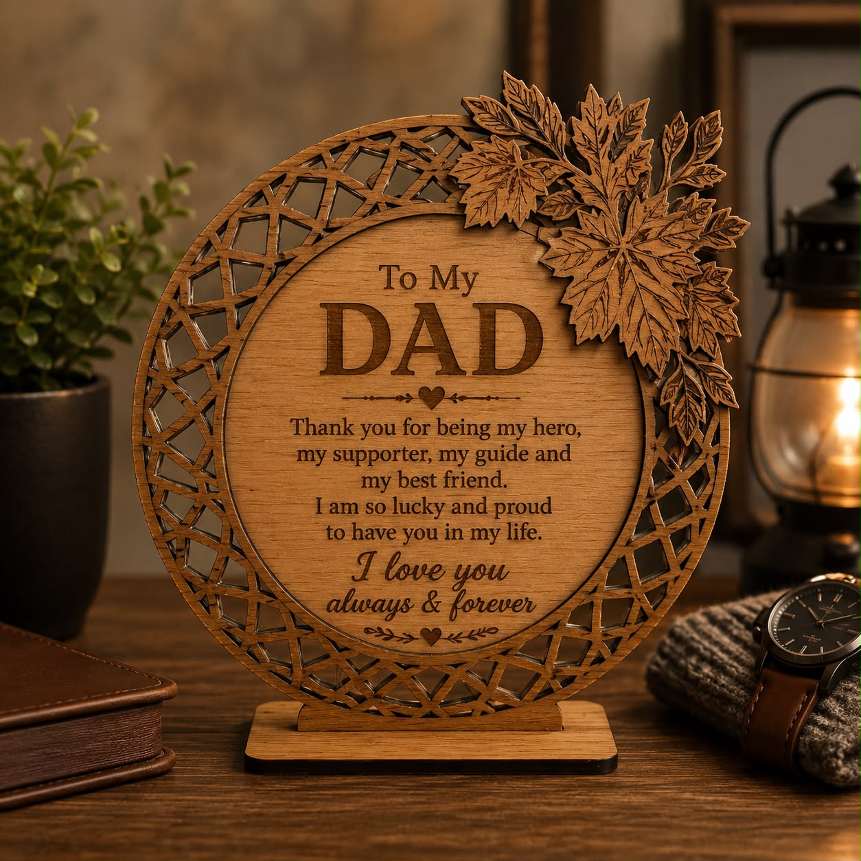 Personalized Wooden Plaque -Gift for Loved Ones