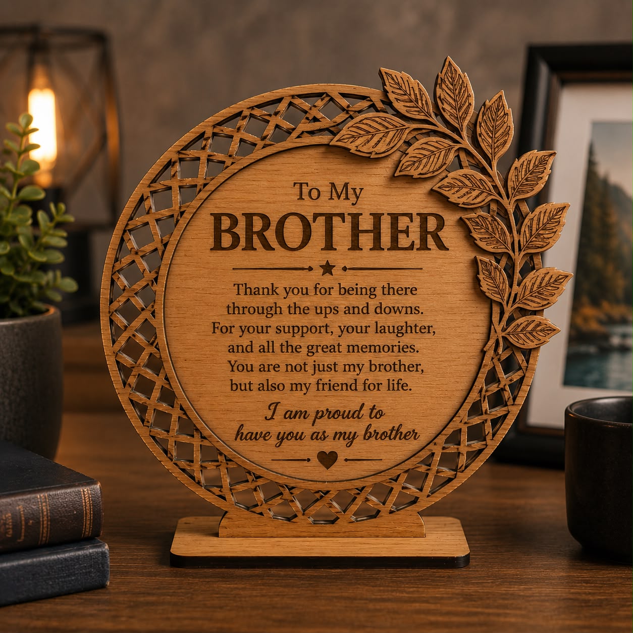Personalized Wooden Plaque -Gift for Loved Ones