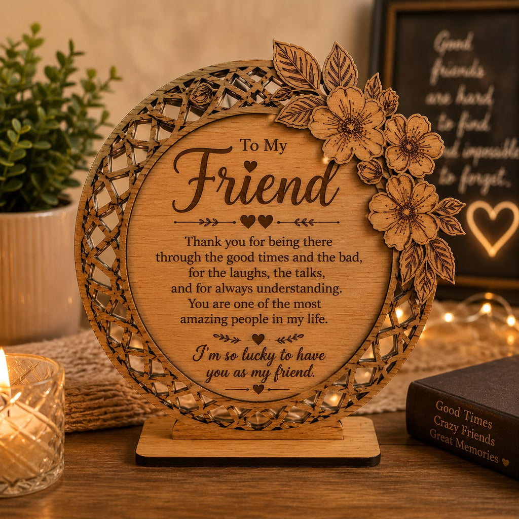 Personalized Wooden Plaque -Gift for Loved Ones