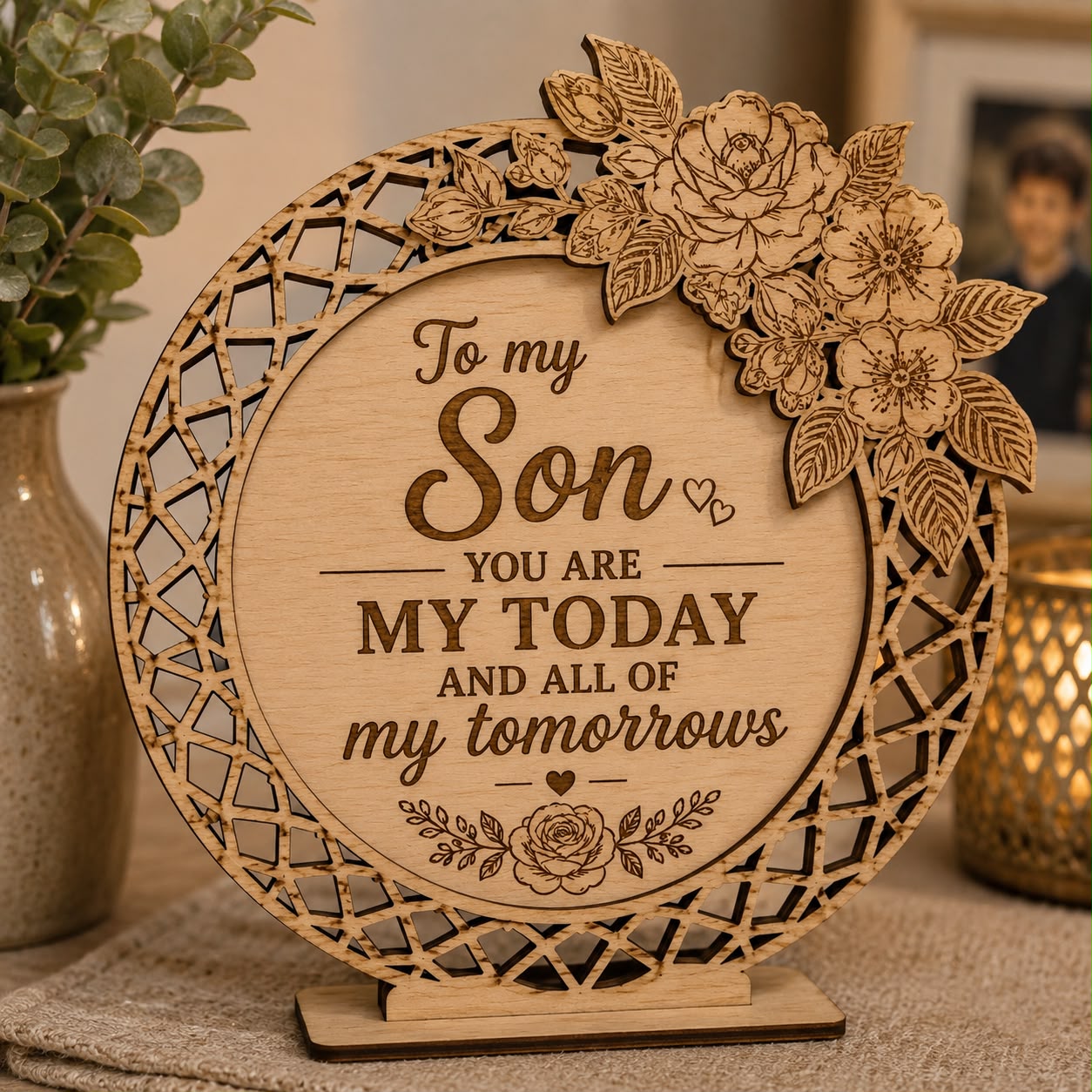Personalized Wooden Plaque -Gift for Loved Ones