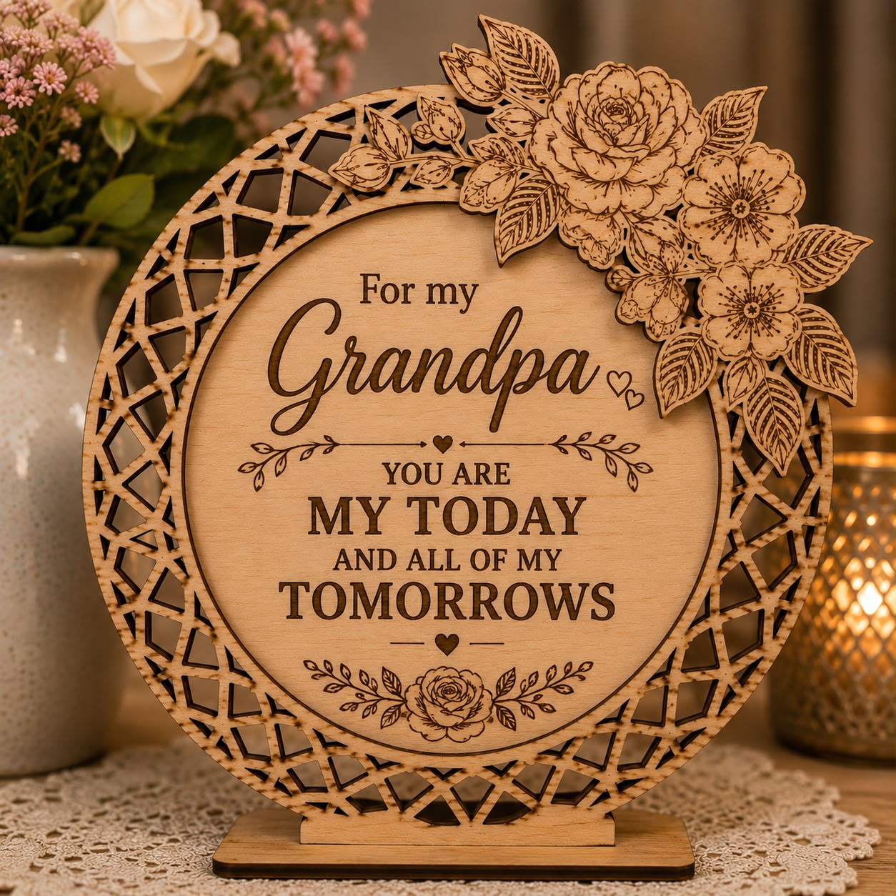 Personalized Wooden Plaque -Gift for Loved Ones