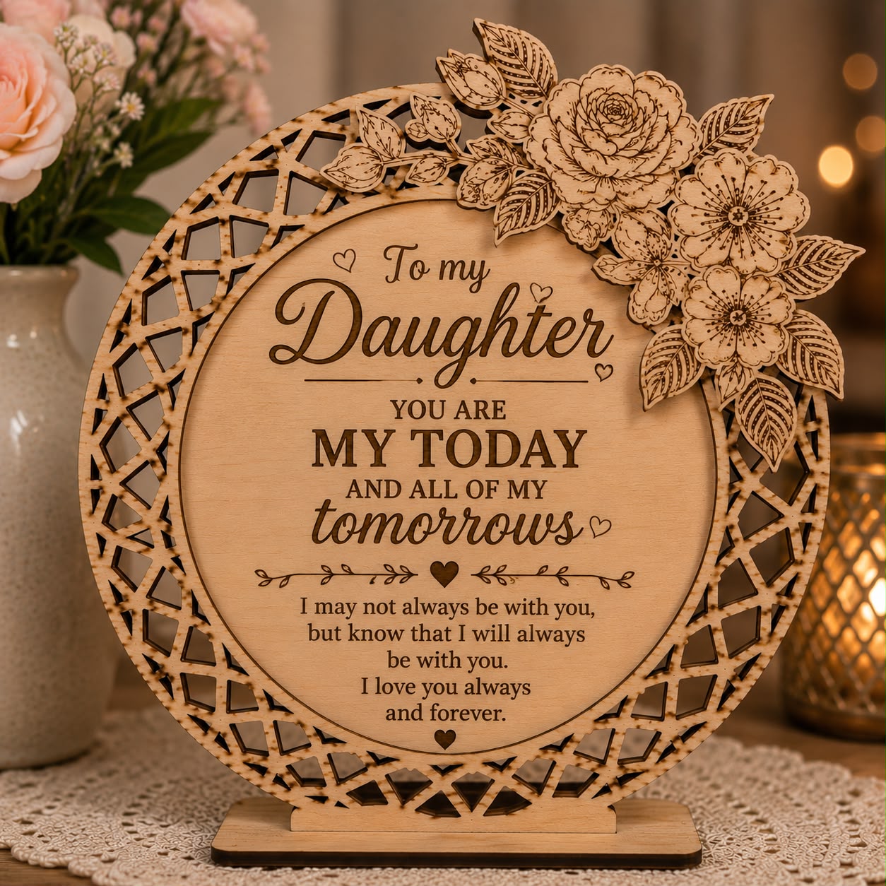 Personalized Wooden Plaque -Gift for Loved Ones