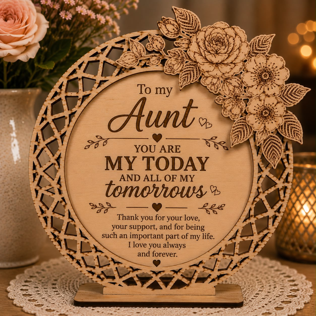 Personalized Wooden Plaque -Gift for Loved Ones